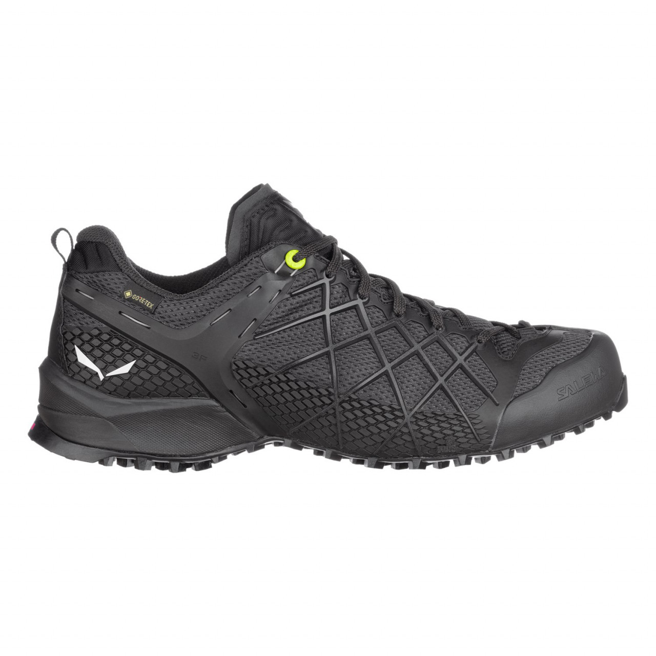 Tenis Salewa Wildfire GORE-TEX® Homem Pretas/Prateadas 256BKLDHP